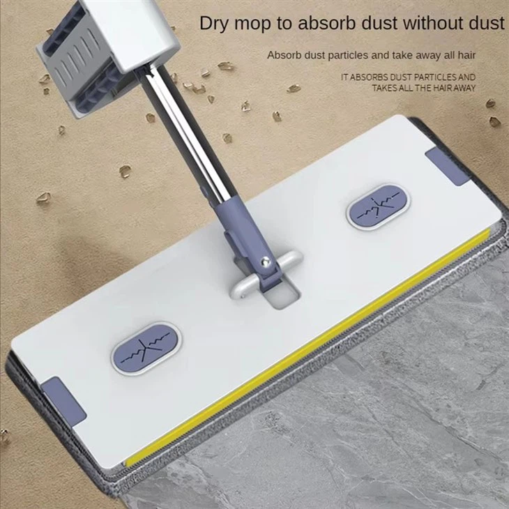 High Quality Cleaning Tool Adjustable Handle Flat Mop