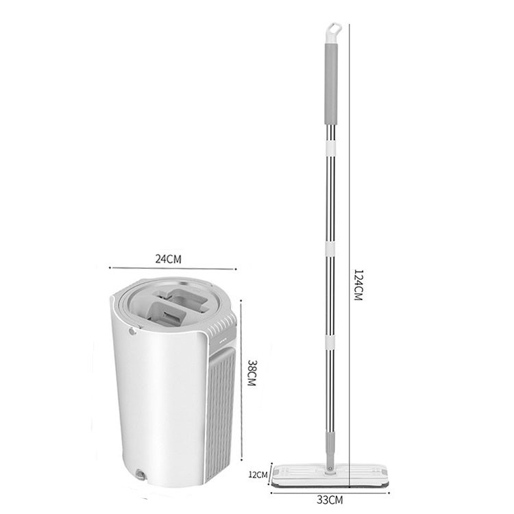 Flat mop size Flat mop size